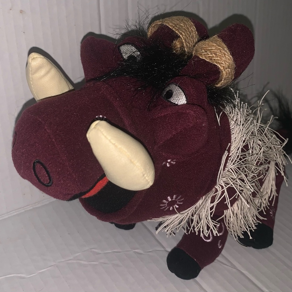 Disney The Lion King Pumbaa beanbag plush - Picture 2 of 5
